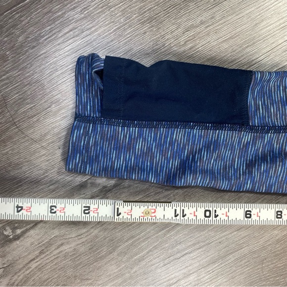 REI Blue Fitted Hoodie with Ribbed Sleeves Size Medium. - Picture 5 of 12